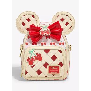 Minnie Mouse Cherry Pie mini convertible backpack Loungefly